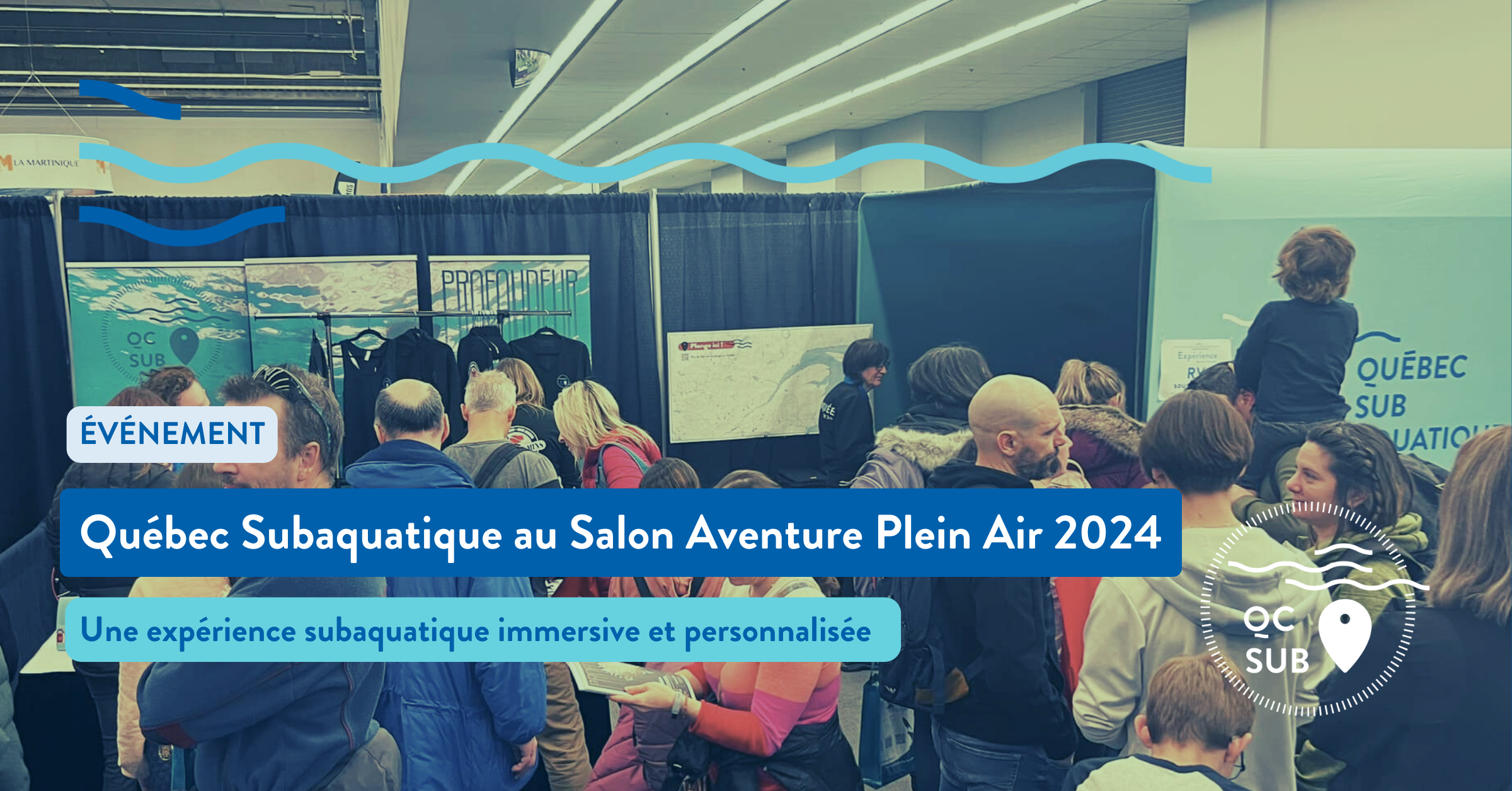 Québec Subaquatique au Salon Aventure Plein Air 2024