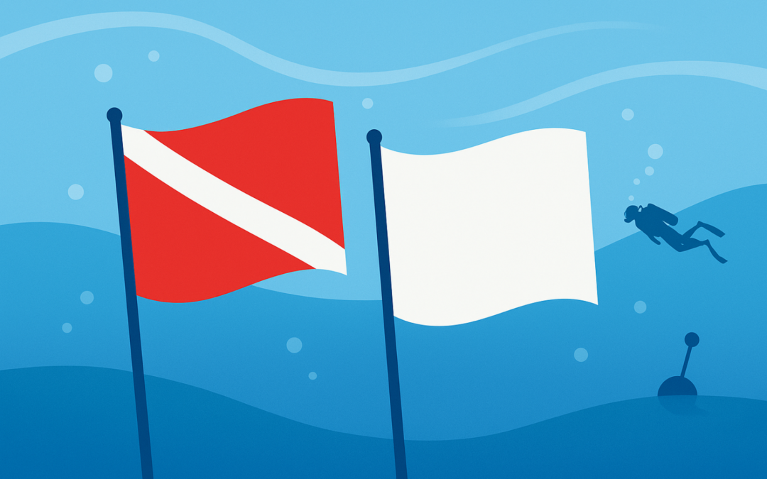 Sécurisez votre plongée – Campagne Drapeaux rouges…et blancs!