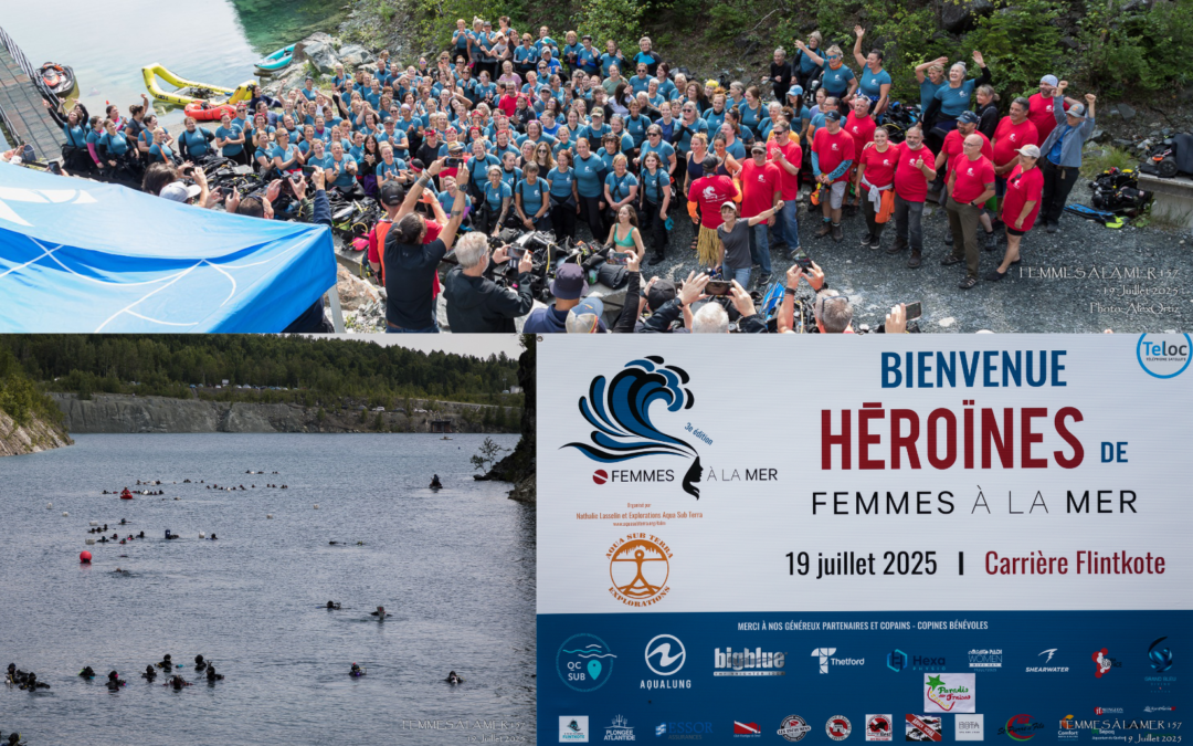 Record historique : 157 plongeuses unies sous le soleil du 19 juillet